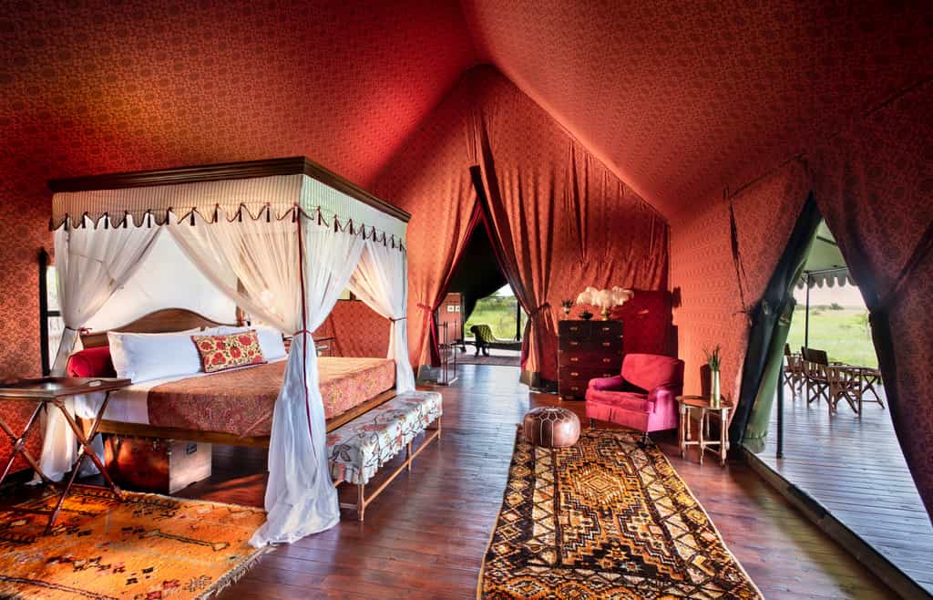 Double Tent - Interior View