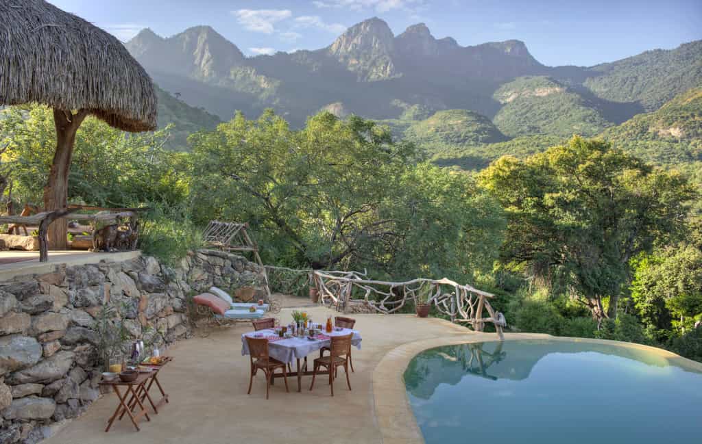 Outside dining