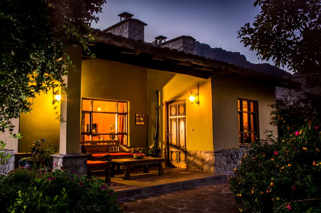 The porch at Premium Casita
