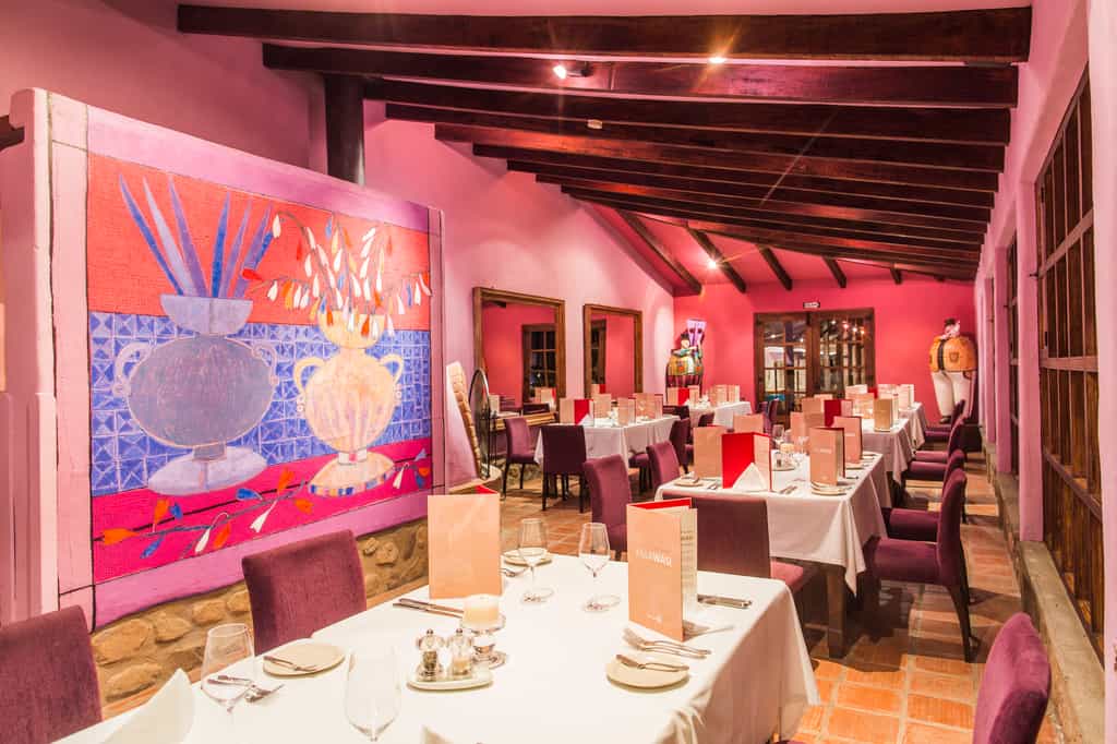 One of our  dining rooms at  the restaurant Killa Wasi