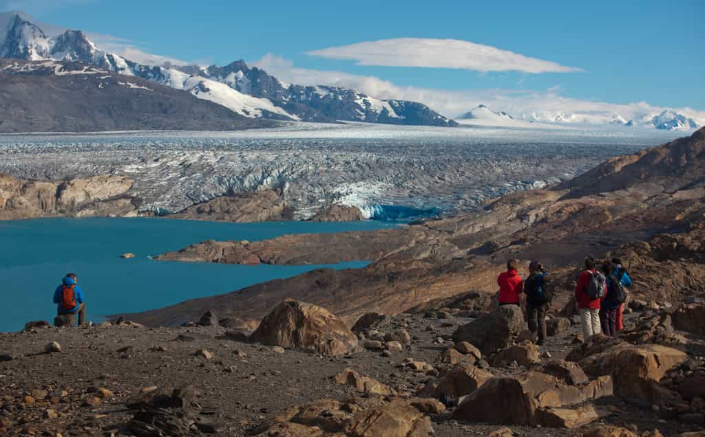 Upsala glacier look out