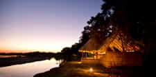 Camp at night
