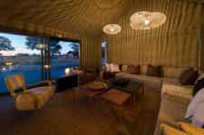 A cosy indoor lounge in the main area