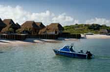 Boat trip to Dugong Beach Lodge
