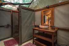 guest tent bathroom