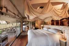 Inter leading bedrooms with patio