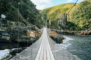Visit the dramatic coastline at Storms River Mouth