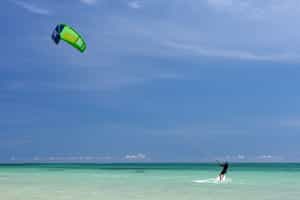 Kite surf along the Diani coast