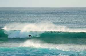 Catch a wave surfing off Easter island
