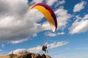 Go paragliding aside condors in Sacred Valley
