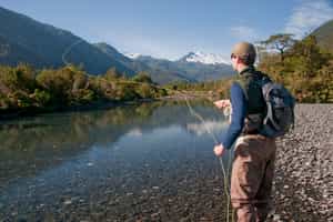 Go angling for trout in Carretera Austral North
