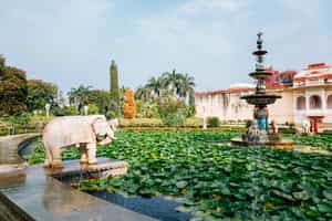 Take a walking tour of Sahelion Ki Bari in Udaipur