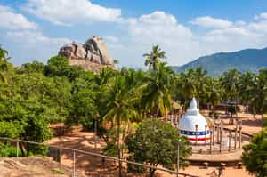 Climb up to the top of Mihintale, Anuradhapura