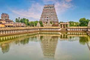 Admire the Chidambaram temple in Chettinad