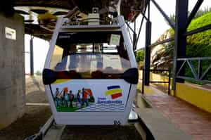 Take a cable car across the Chicamocha Canyon