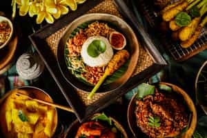 Taste local and traditional delicacies in Ubud