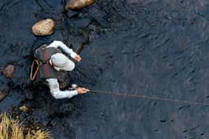 Experience fly fishing on the Andean lakes 