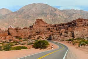 See gorges & rock formations en route to Cafayate 