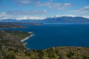 Cycle past the Lago General Carrera to Tranquilo