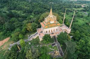 Explore the French ruins & temples of Kep