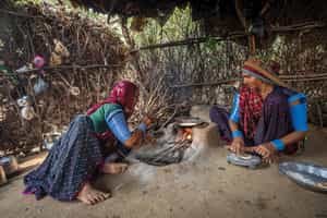 Visit a local village in Rajasthan