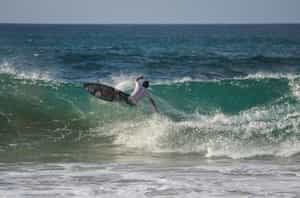 Take a surfing lesson in Fernando de Noronha
