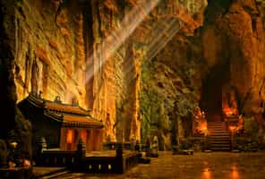 Take a walking tour in Marble Mountain, Da Nang