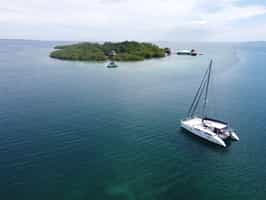 Cruise on a catamaran or speedboat on Panama's crystal waters