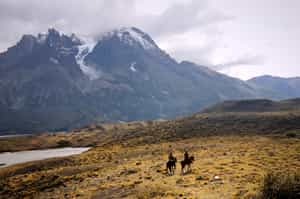 Ride from Lake Brush to Serrano on horseback