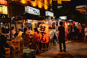 Go on a foodie tour in Fukuoka's Tenjin district