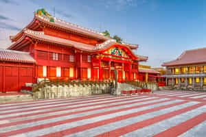 Take a walking tour in Shurijo Castle, Okinawa