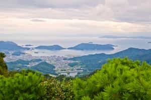 Enjoy scenic lookout point views in Takamatsu