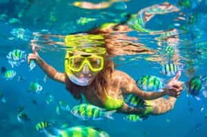 Snorkel in the pristine waters of Koh Phangan