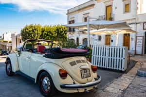 Go on a vintage car road trip in Puglia