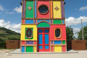 Visit the colourful Brunate Chapel in La Morra
