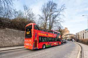 Take in Edinburgh's skyline by open-top bus