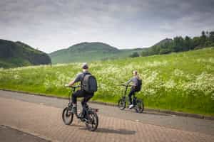 Pedal through Edinburgh's historic streets
