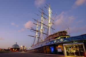 Board the historic Cutty Sark clipper