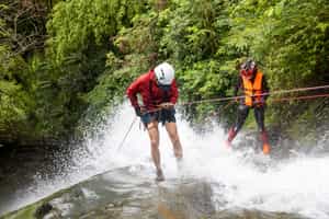 Try out waterfall canyoning in Iriomote Island
