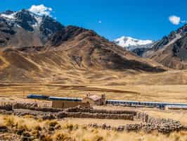 Take a train ride from Cusco to Puno
