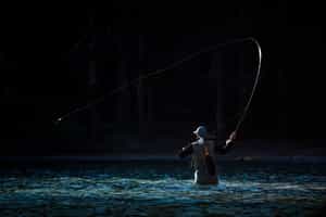 Fly fish in El Chaltén's crystal clear rivers