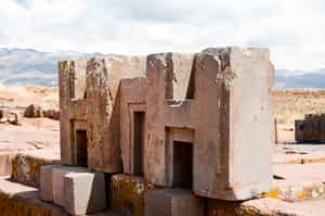 Explore the ruins of Puma Punku near La Paz