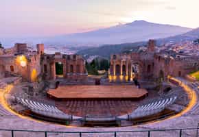 Visit the famed Teatro Greco in Taormina