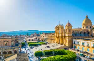 Take a walking tour of Noto, Sicily
