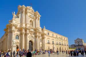 See the majestic Syracuse Cathedral, Ionian Coast