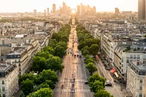 Stroll the length of the Champs-Élysées