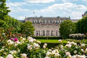 Wander the gardens of the Palais-Royal
