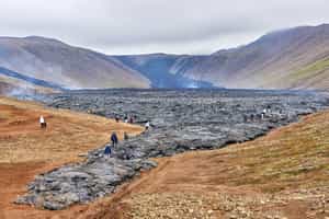 Trek Fagradalsfjall's new lava on Reykjanes