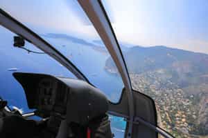 See the Côte d'Azur from a helicopter