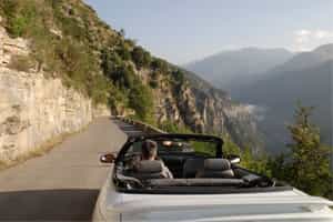 Drive a sports car along the Côte d'Azur